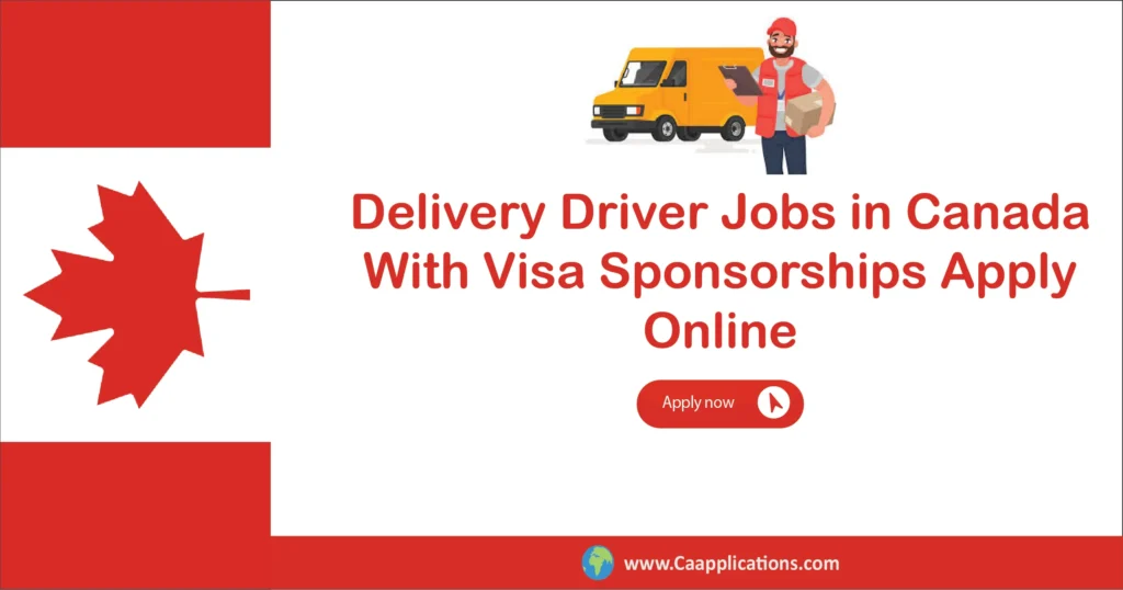 Delivery Driver Jobs in Canada